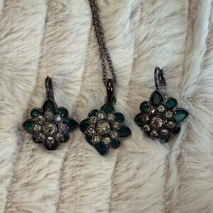 Joan Rivers Magnetic Earrings and Necklace